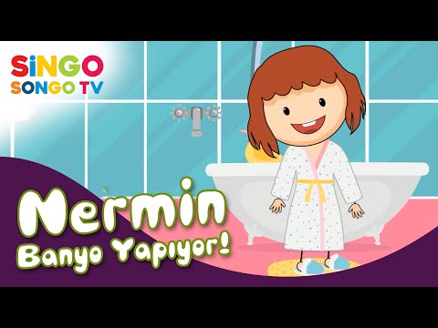 NERMİN Banyo Yapıyor 🛁 – SingoSongo TV I İsme Özel Çocuk Şarkıları 🎶