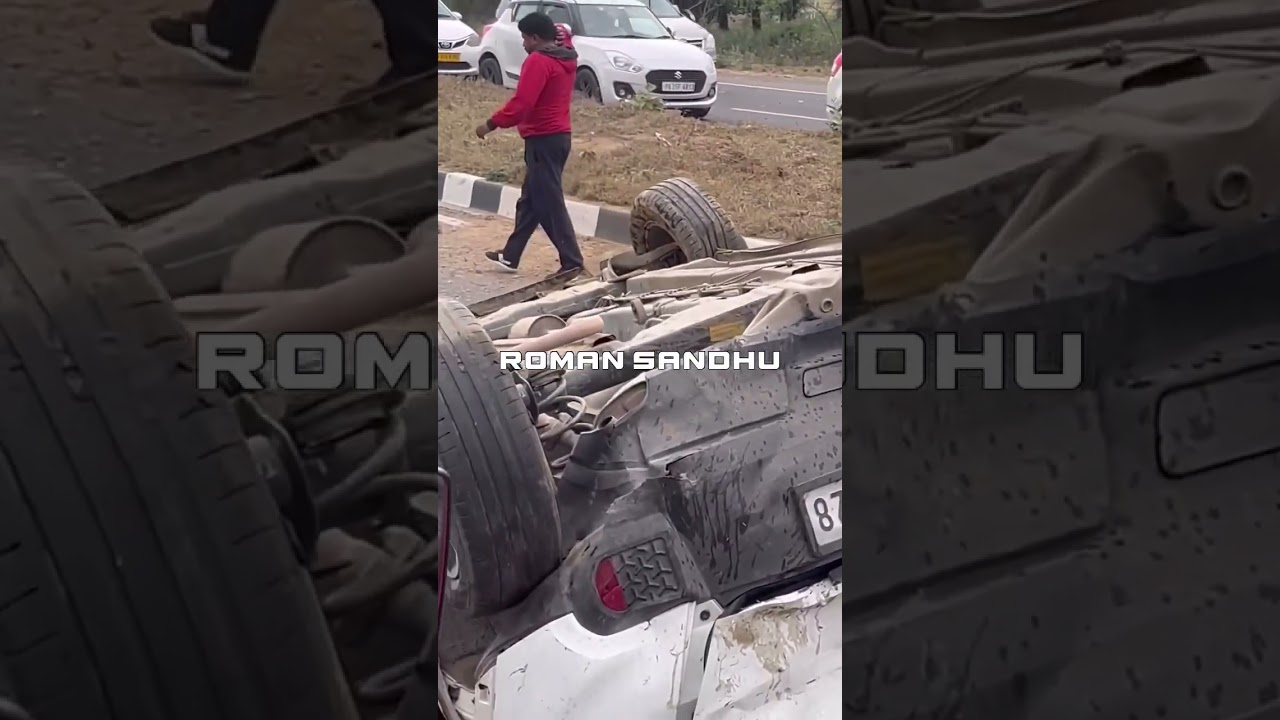 Tata Punch Accident // Driver safe // build quality 😁 