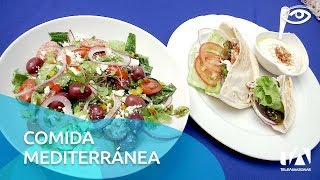 Comida mediterránea  Día a Día  Teleamazonas