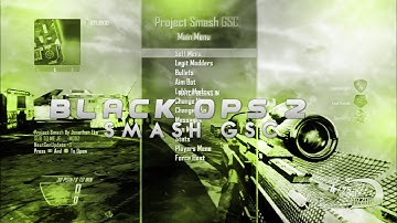 [PS3] Project Smash Black Ops 2 GSC Mod Menu [1.19]