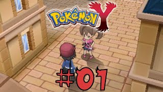 Pokemon Y Walkthrough Part 1 - A Shiny Start!