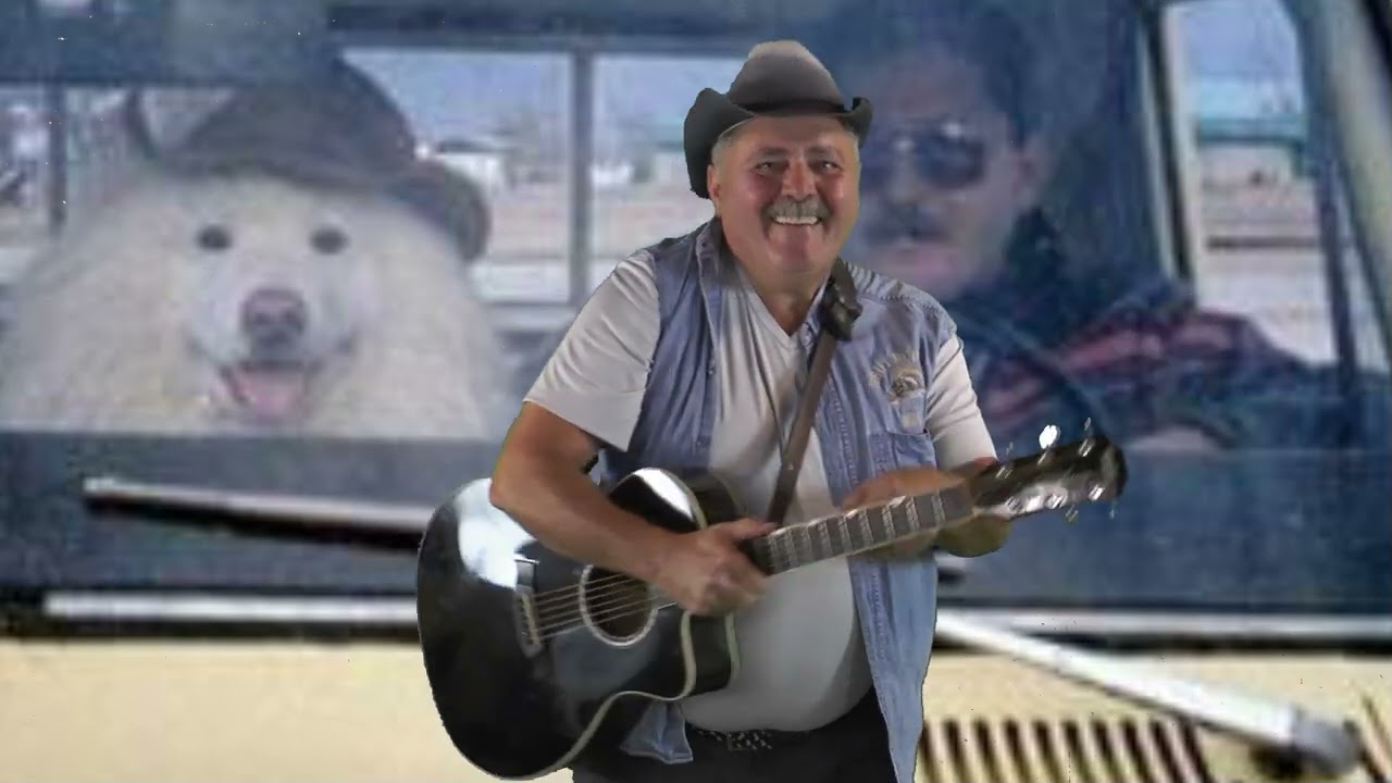 My Truck, My Dog And My Hat by Tom Racine