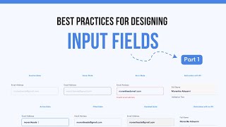 Best Practices For Designing Input Fields Part 1 Net Worth