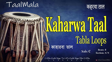 kaharwa taal tabla loops - 140 BPM - Scale C