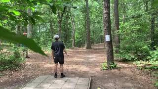 Disc Golf on Cape Cod??? A round at Burgess Park