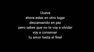 Llueve - lorna (lyrics)