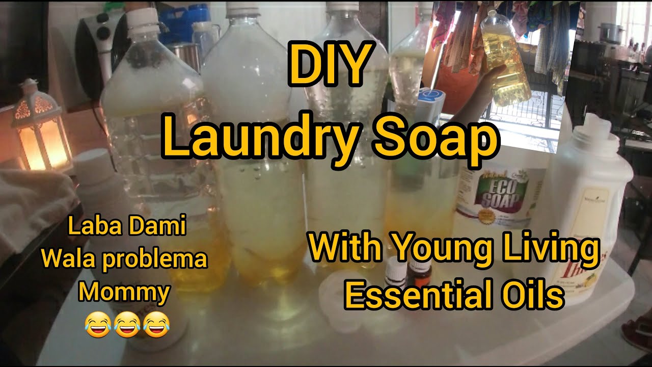 DIY Laundry Soap with Young Living Essential Oils YouTube