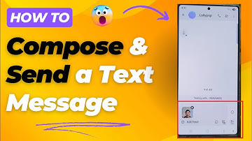 ✉️ How to Compose & Send a Text Message on Samsung Galaxy S25/S25+/Ultra – Easy Guide 📱