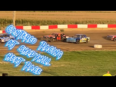 Canterco at Shadyhill Speedway Bombers Heat Race Sept-10-22