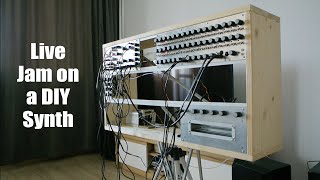 Experimental Jam on a DIY Modular Synth