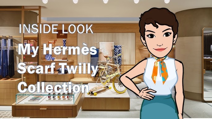 TWILLY COMPARISON & HOW TO TIE A TWILLY - Hermès Twilly, Louis