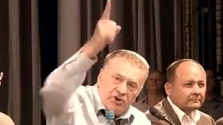 Дура! Пошла ВОН!!! Жириновский послал женщину! Дура! Пошла ВОН!!! Жириновский послал женщину!
