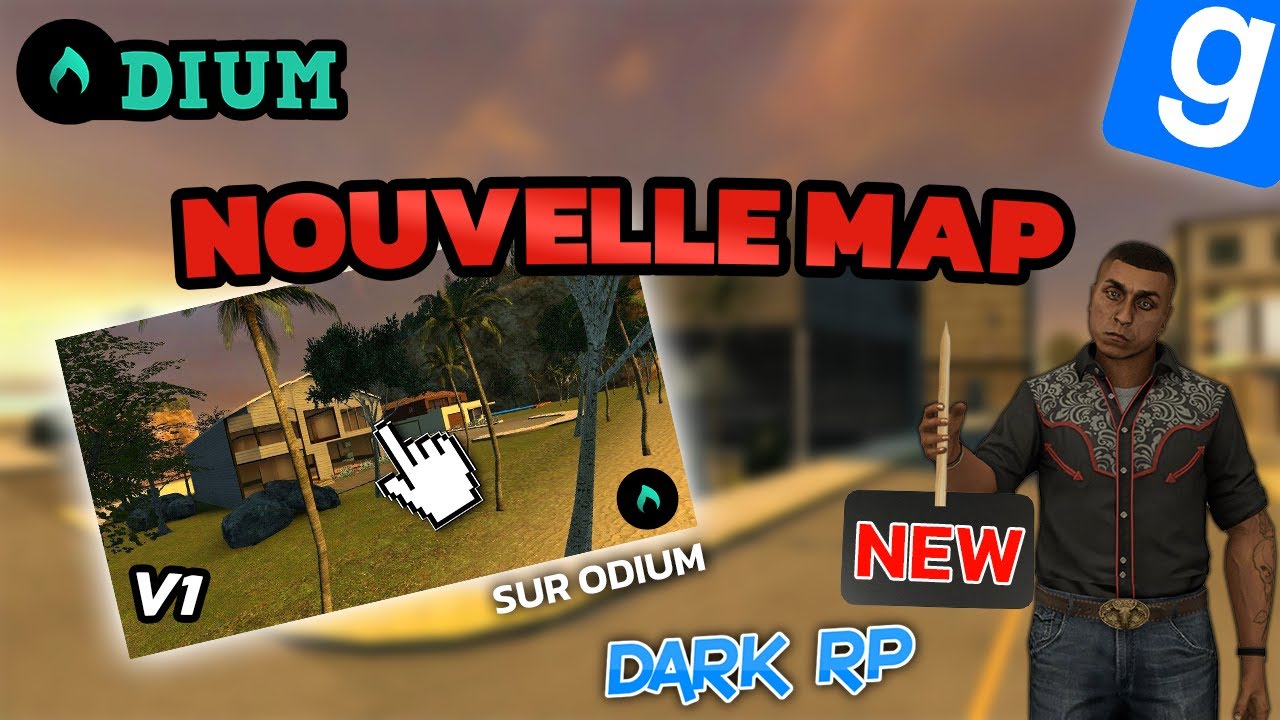 NOUVELLE MAP GMOD DARKRP SUR ODIUM  Prsentation  Trailer de rp odium v1a by Karim