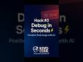 Postman + AI: Fix Broken JSON in Seconds | Postbot Hack #3 ⚡ #ai #postman #qa #softwaredevelopment