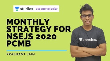 Monthly Strategy for NSEJS 2020 for PCMB | Let