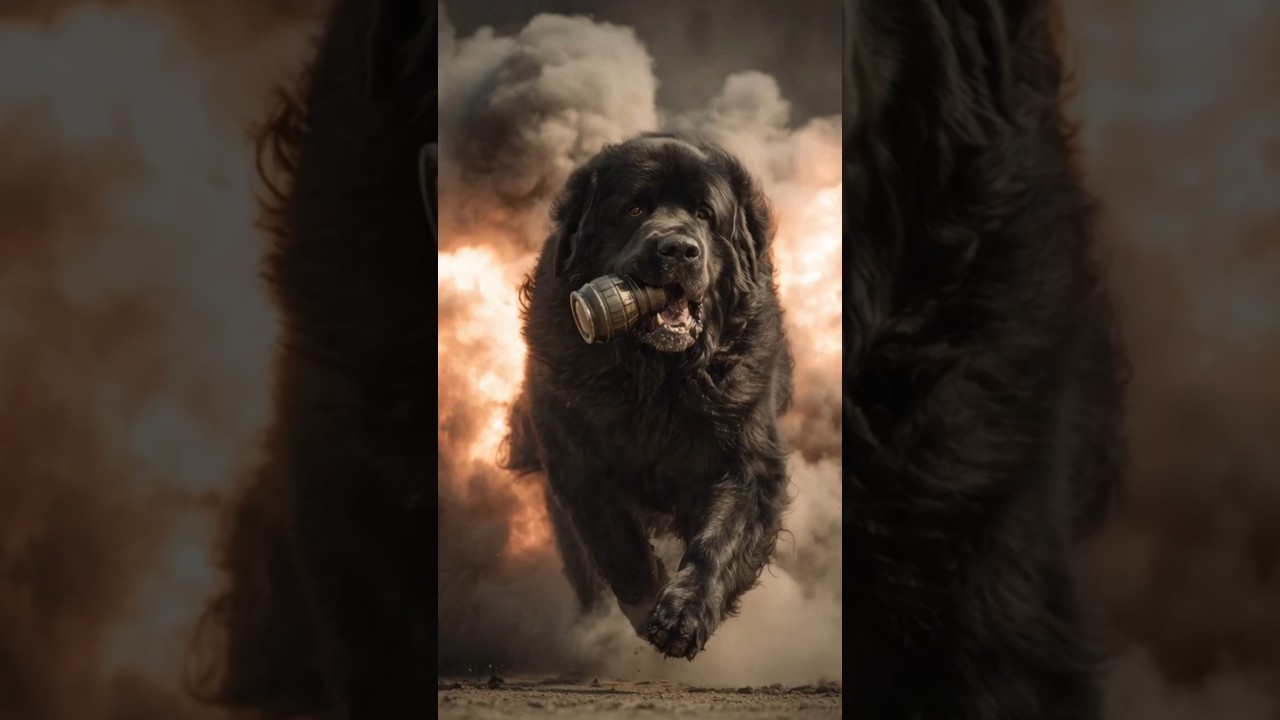 The Dog Who Caught a Grenade: Gander’s Sacrifice 🎖️🐕