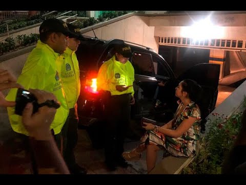 Así fue la captura de la hija de Aída Merlano frente a la puerta de su casa en Barranquilla