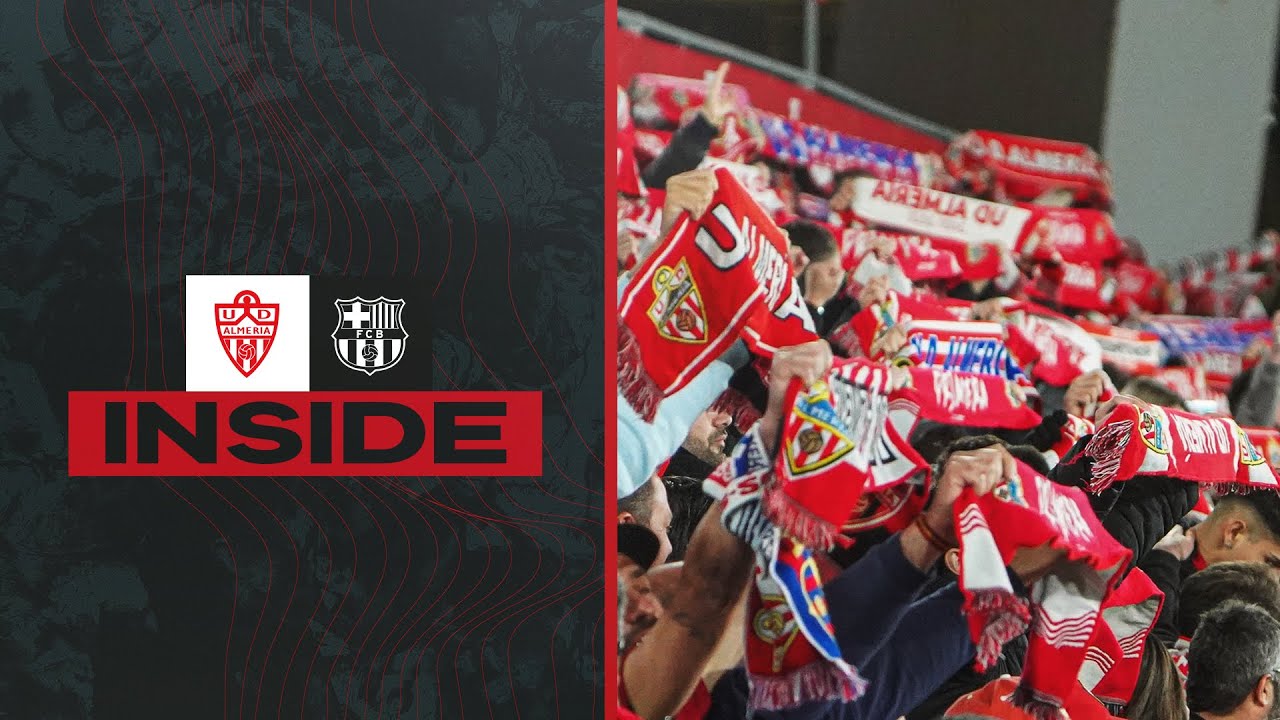 🎥 INSIDE #AlmeríaBarça | Así se vivió nuestra victoria frente al líder en el Power Horse Stadium
