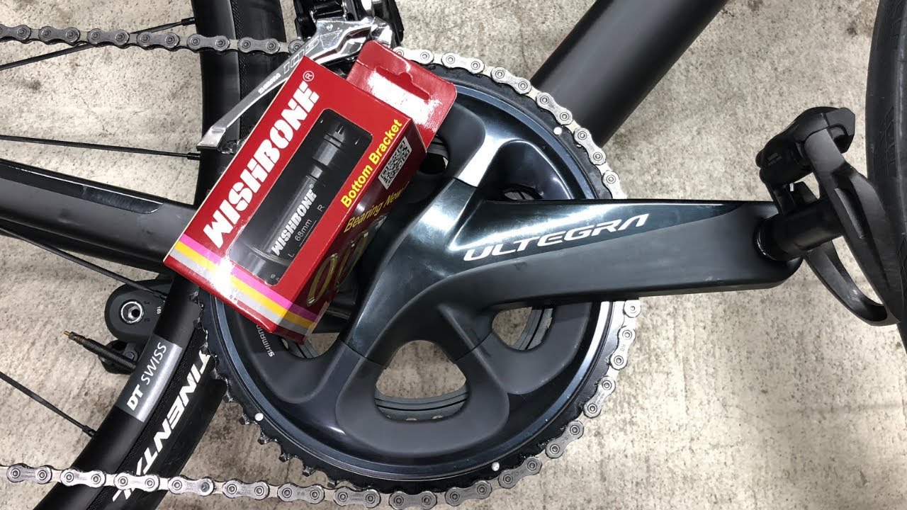 キャニオンをカスタム！ウィッシュボーン BB86を取り付け ロードバイク