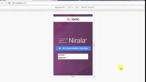 How to Use the Geolocation API in an Ionic App