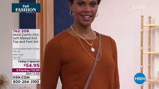 HSN | IMAN Global Chic Fashions 13th Anniversary - Fall Fashion Event 09.19.2021 - 12 PM