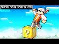 ONE BLOCK LUCKY BLOCK ÜBERLEBEN in Minecraft