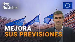 BRUSELAS eleva el CRECIMIENTO de ESPAÑA al 2,1% y prevé un déficit del 3% en 2024 | RTVE Noticias