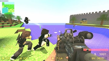 CSS: Zombie Escape Mod - ze_Minecraft_Adventure_v1_2c (Level 1) on Net4ALL