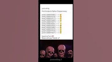 Print Emojis in Python Programming 💻🚀.