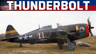 Thunderbolt | Combat Footage filmed With Cameras Mounted On P-47 and B-25 Aircraft