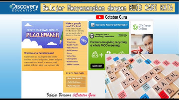 AUTO BISA!!! CARA OTOMATIS BUAT KUIS CARI KATA TANPA APLIKASI.