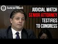 Judicial Watch's Congressional Testimony on Election Integrity & Reform