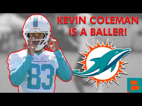 This Dolphins Rookie MIGHT FORCE His Way Into The Dolphins Starting Lineup…