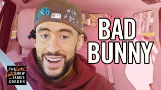 bad bunny carpool karaoke