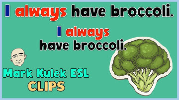 Always / Sometimes / Seldom  - English speaking practice (clips #15) | Mark Kulek ESL