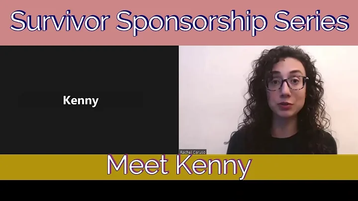 Meet Kenny: A Survivor in the Sponsorship Program