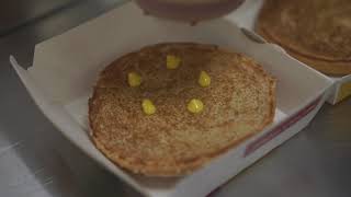Видеосъемка для McDonalds приготовление Роял чизбургера для рекламы в социальных сетях