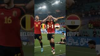 WORLD CUP SHOCK! Belgium 1-1 Egypt Highlights 🔥 #Shorts #worldcup2026 #worldcup