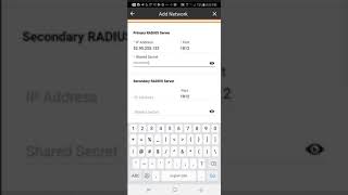 Cloud Wi-Fi Mobile App Remote AAA WLAN Configuration Release 17.02 screenshot 5