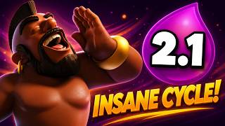 The FASTEST Hog Cycle Deck on Ladder!