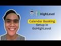 Calendar Booking in GoHighLevel