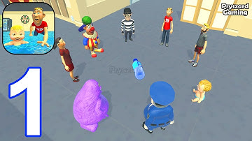 Hide And Seek: Who is Daddy - Gameplay Walkthrough Part 1 Escape Angry Daddy (iOS, Android)