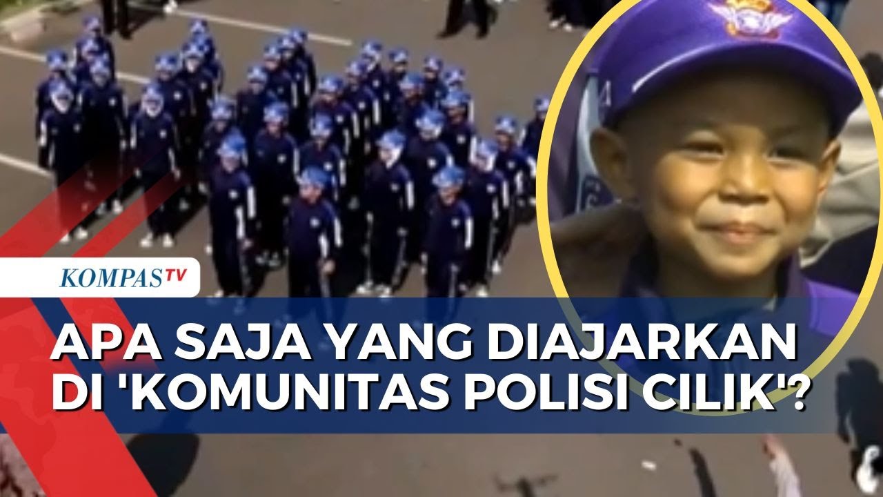 Melatih Kedisiplinan dan Kekompakan, Apa Saja yang Diajarkan di 'Komunitas Polisi Cilik'?