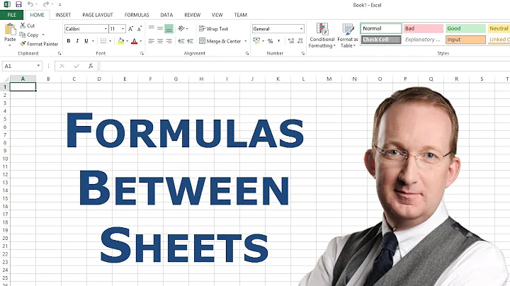 Excel Formulas Between Sheets