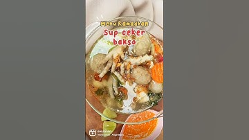 Thumbnail of MUSIM HUJAN, MASAK SUP CEKER BAKSO SUNGGUH NIKMAT ‼️ #resepsupayam #supbakso #idejualan