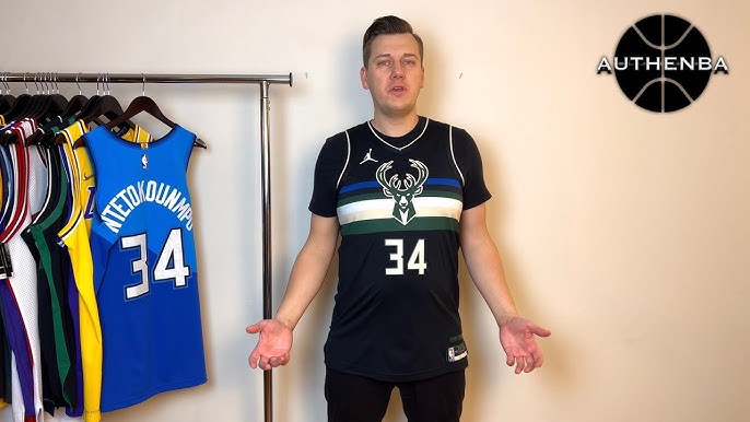 UNBOXING: Giannis Antetokounmpo Milwaukee Bucks Authentic City Edition  Jersey 2018-2019 