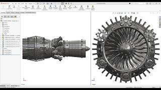PART 34 | QUICK UPDATES AND FIXES | JET ENGINE MODEL | SOLIDWORKS