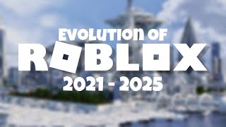 Evolution Of Roblox 2021 - 2025 Future Timeline