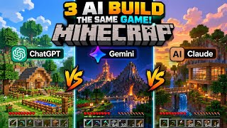 3 AI Built the SAME Minecraft Game…🤯  Who Did It Best