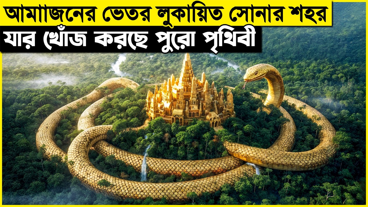 হারিয়ে যাওয়া সোনার শহরের খোঁজে এক দম্পতি! আমাজন জঙ্গলের গোপন রহস্য..